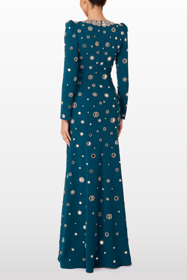 Jenny Packham Frency Dresses Mosaic Blue 2029