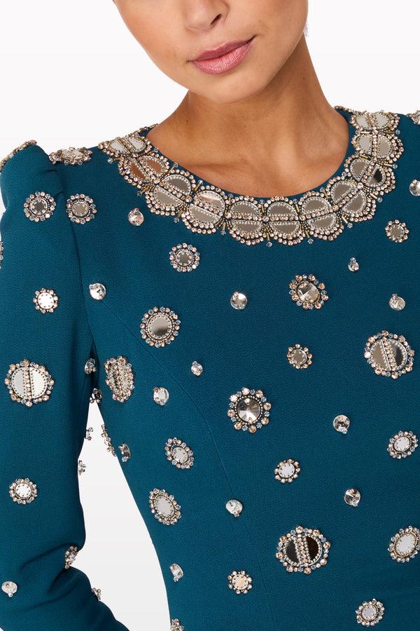 Jenny Packham Frency Dresses Mosaic Blue 2029