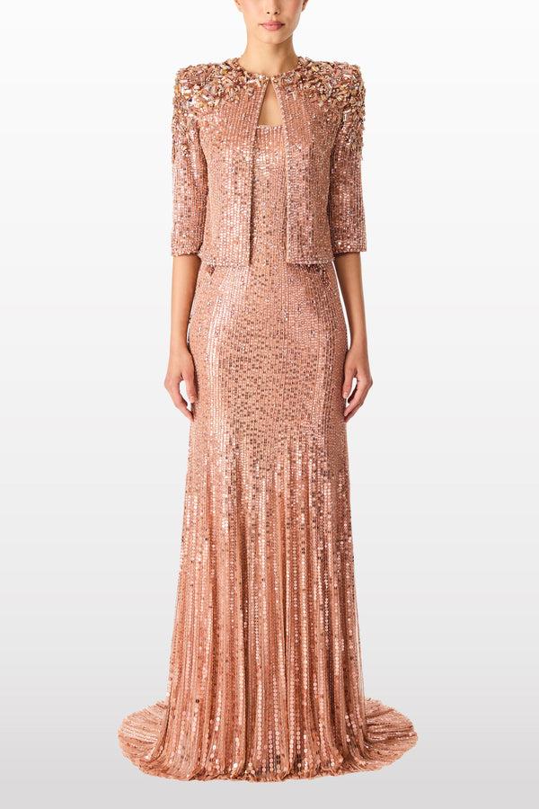 Jenny Packham Gaia Dress SABLE 2092