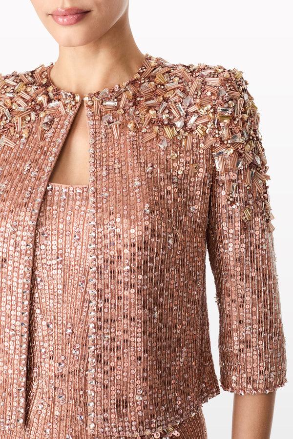 Jenny Packham Gaia Dress SABLE 2092