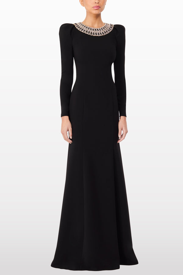 Jenny Packham Glory Dresses Liquorice 2033