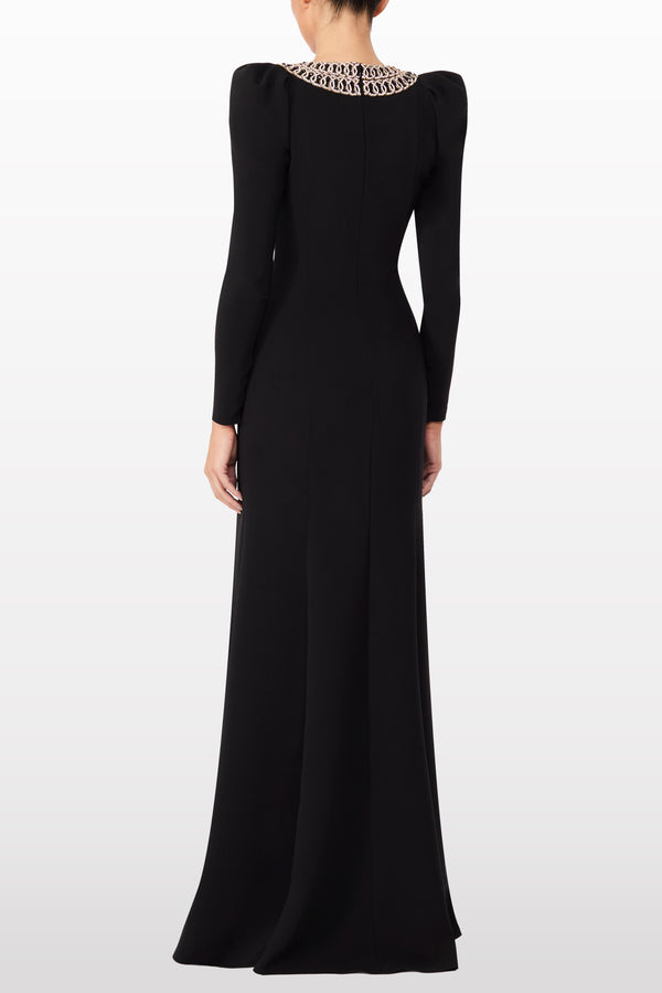 Jenny Packham Glory Dresses Liquorice 2033