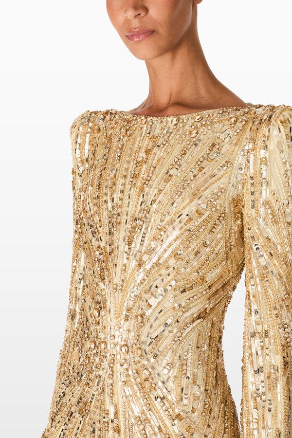 Jenny Packham GOLD 172 Dress GOLD 172