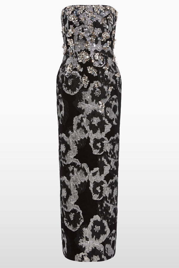 jenny packham Jasmine Dress liquorice 2033