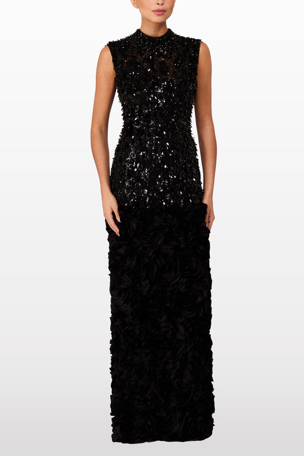 Jenny Packham Julianne Dress Liquorice 2033