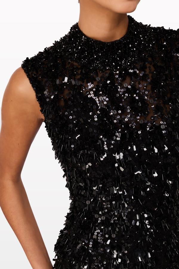 Jenny Packham Julianne Dress Liquorice 2033