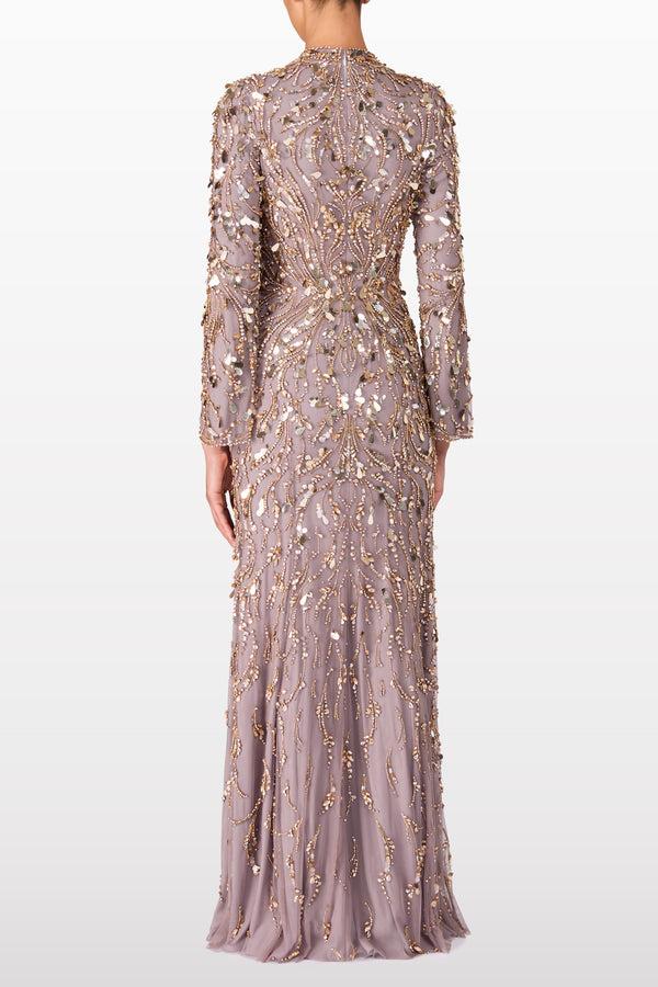 Jenny Packham Kaia Sequin Dress Dress GRANITE 2119