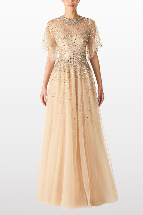 Jenny Packham Kiko Dress Almond 2084