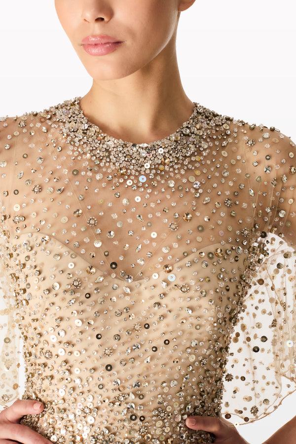 Jenny Packham Kiko Dress Almond 2084