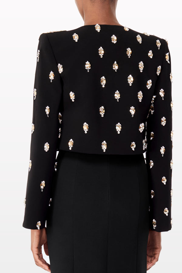 Jenny Packham Leotine Jackets Liquorice 2033