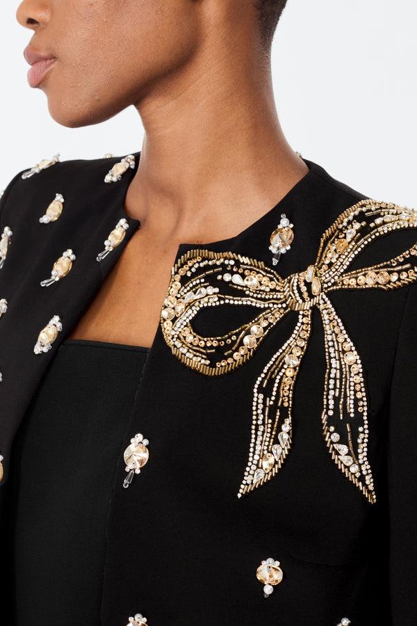 Jenny Packham Leotine Jackets Liquorice 2033