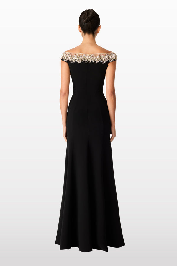 Jenny Packham LIQUORICE 2033 Dress LIQUORICE 2033