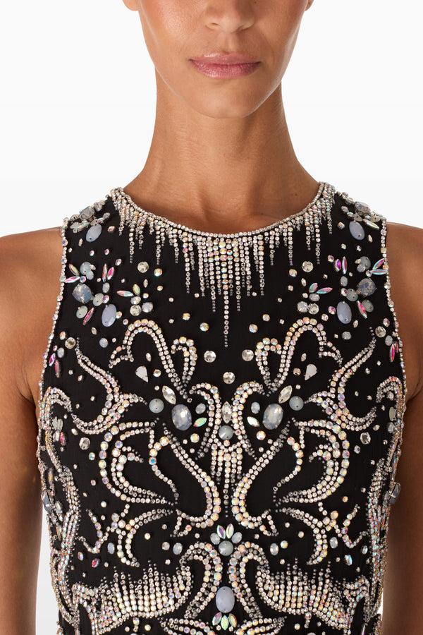 Jenny Packham LIQUORICE 2033 Dress LIQUORICE 2033