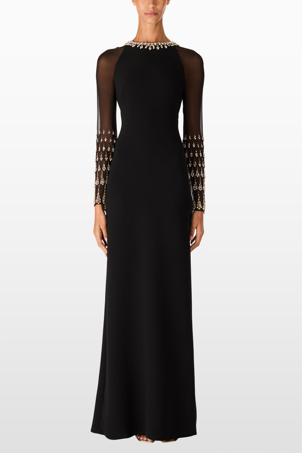 Jenny Packham LIQUORICE 2033 Dress LIQUORICE 2033