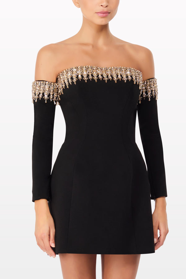 Jenny Packham Love Bubble Dress Liquorice 2033