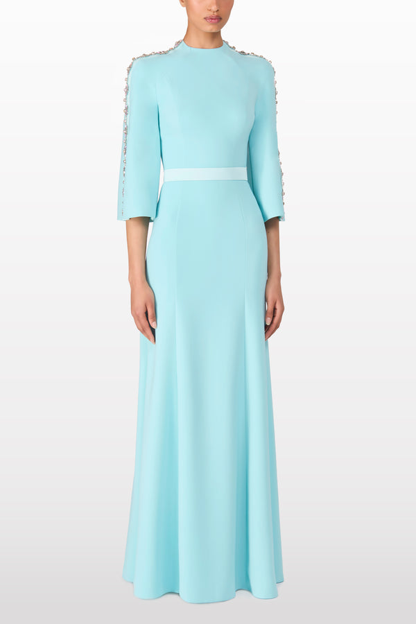 Jenny Packham Mildred Dress LIGHT AZURE 1064