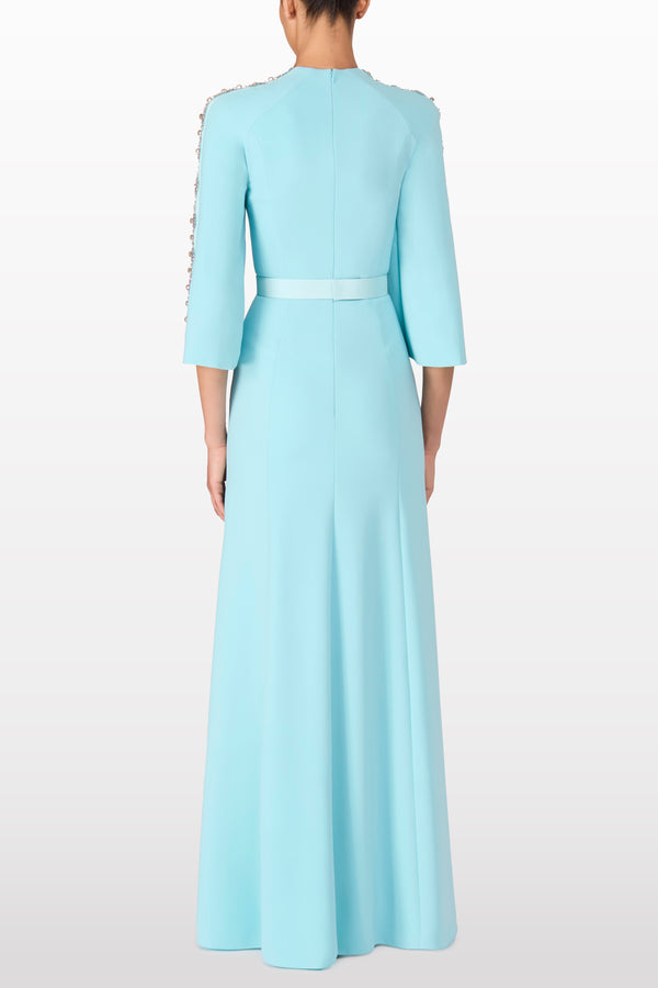 Jenny Packham Mildred Dress LIGHT AZURE 1064