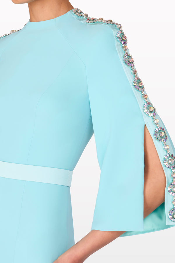 Jenny Packham Mildred Dress LIGHT AZURE 1064