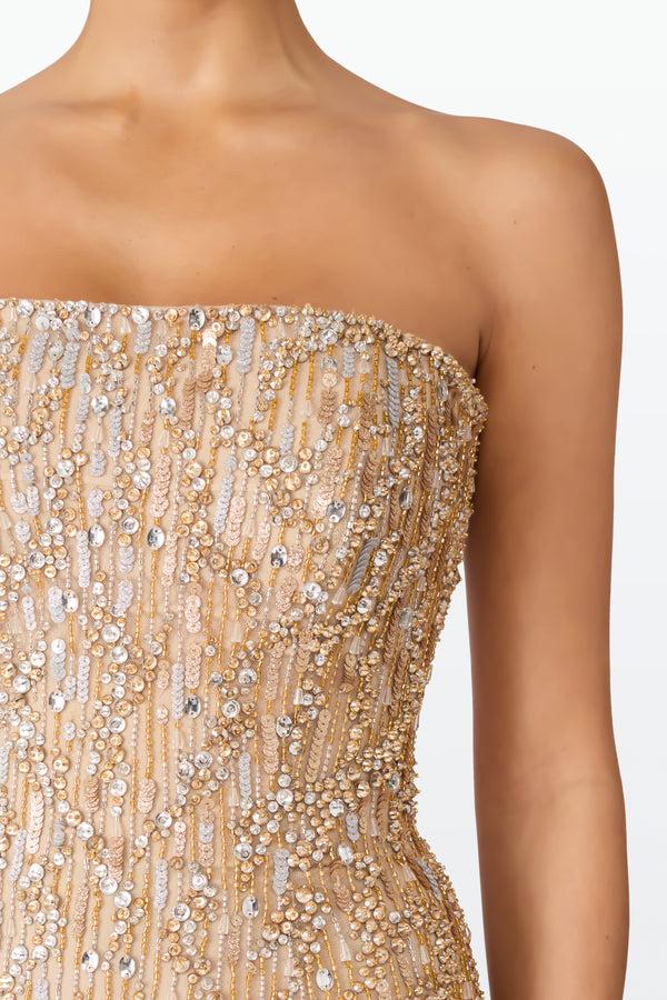 Jenny Packham Minuit Dress CASHMERE 2120