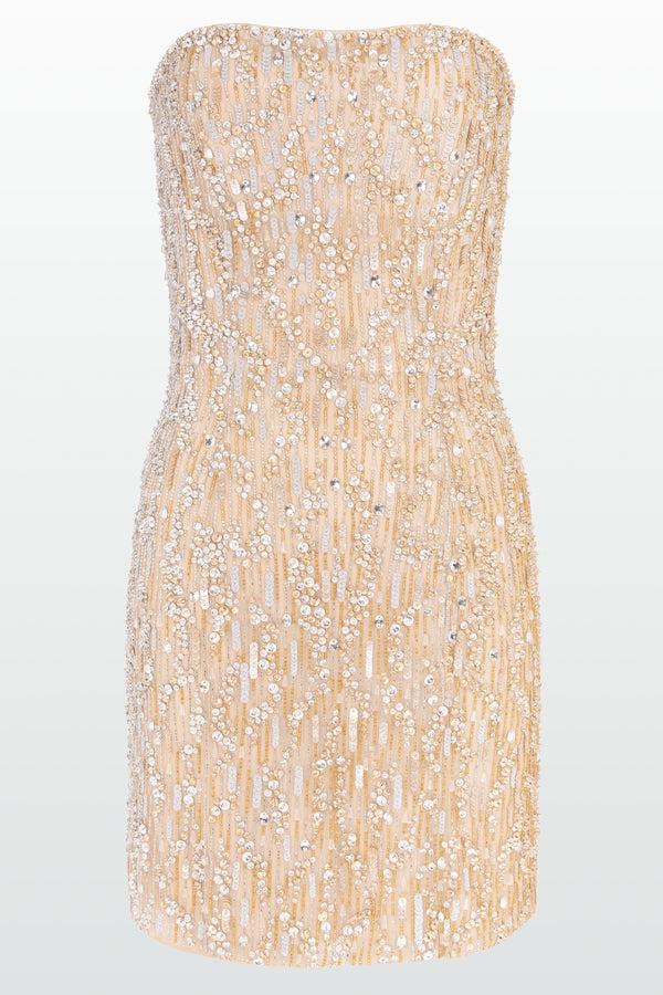 jenny packham Minuit Dress CASHMERE 2120