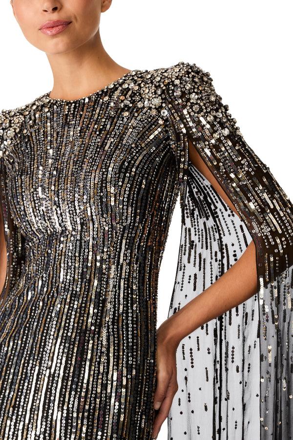 Jenny Packham Nessa Dress LIQUORICE 2033