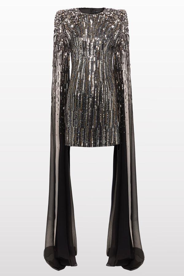 jenny packham Nessa Dress LIQUORICE 2033
