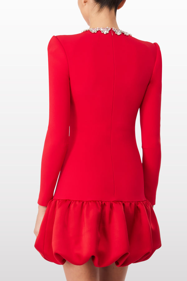 Jenny Packham Puff Dresses Chilli Red 2132