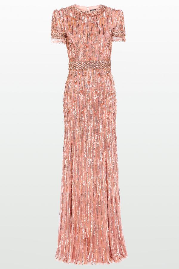 jenny packham Roxy Dress CINNAMON 722