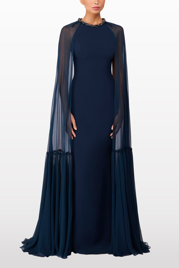 Jenny Packham Storm Dress Blackthorne Blue 2124