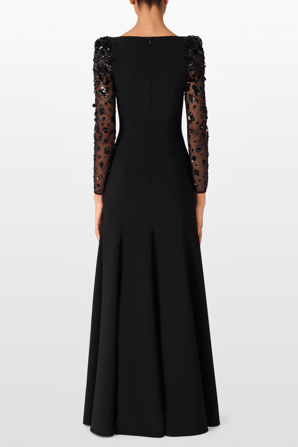 Jenny Packham Sylvia Dresses Liquorice 2033