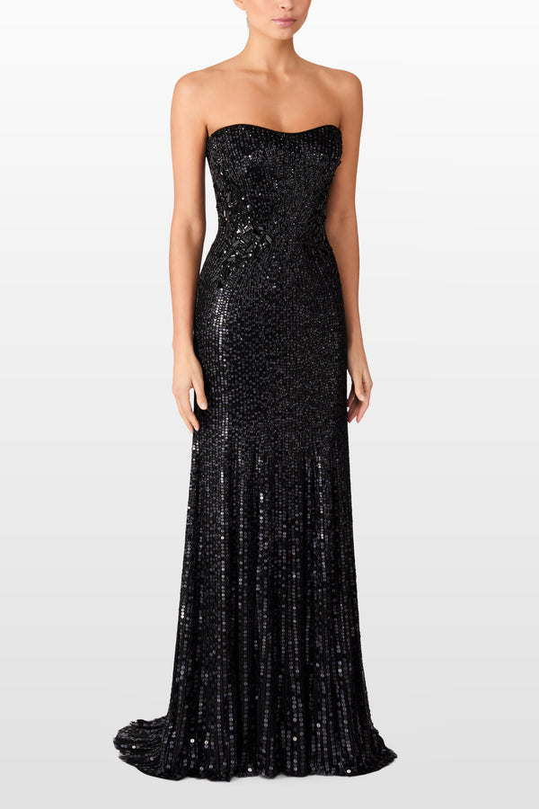 jenny packham Topaz LIQUORICE 2033