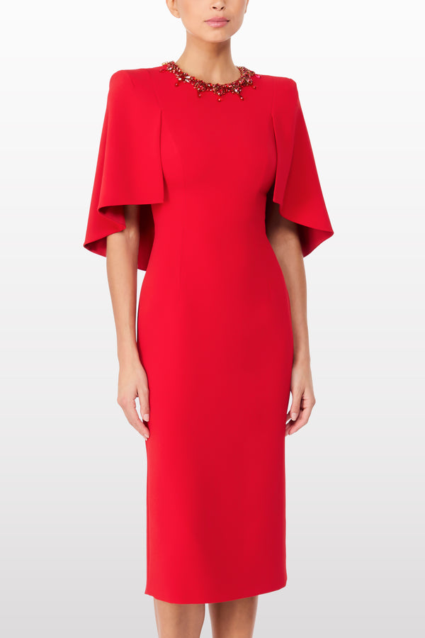 Jenny Packham Ursa Dresses Chilli Red 2132