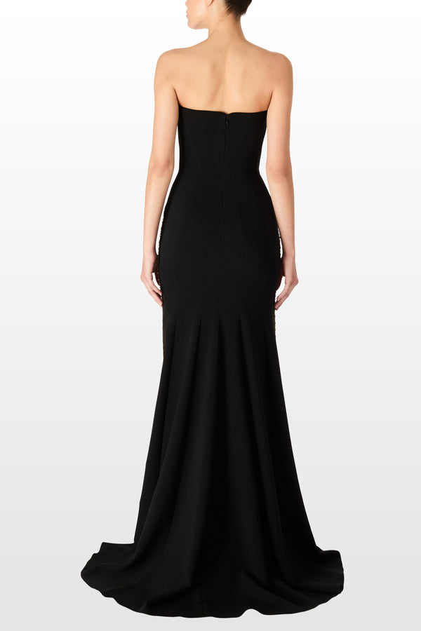 Jenny Packham LIQUORICE 2033/SILVER 004/GOLD 172 Dress LIQUORICE 2033/SILVER 004/GOLD 172