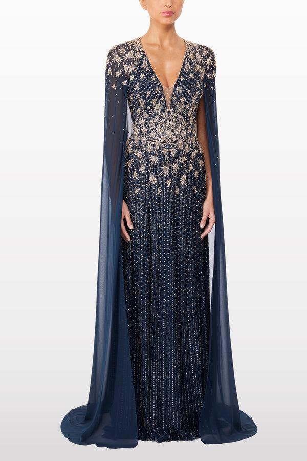 Jenny Packham Moonlight Dresses Blackthorne Blue 2124