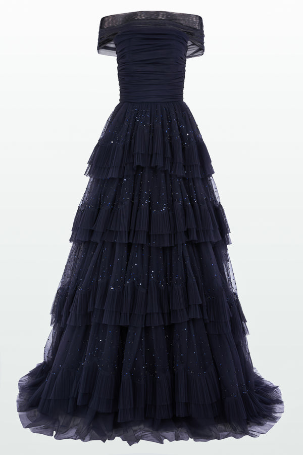 jenny packham Queenie Dresses mockingbird blue 2117