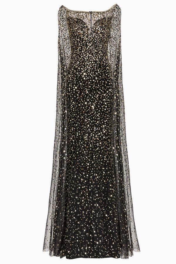 jenny packham Roman Sweetheart Neckline Gown Dress LIQUORICE 2033