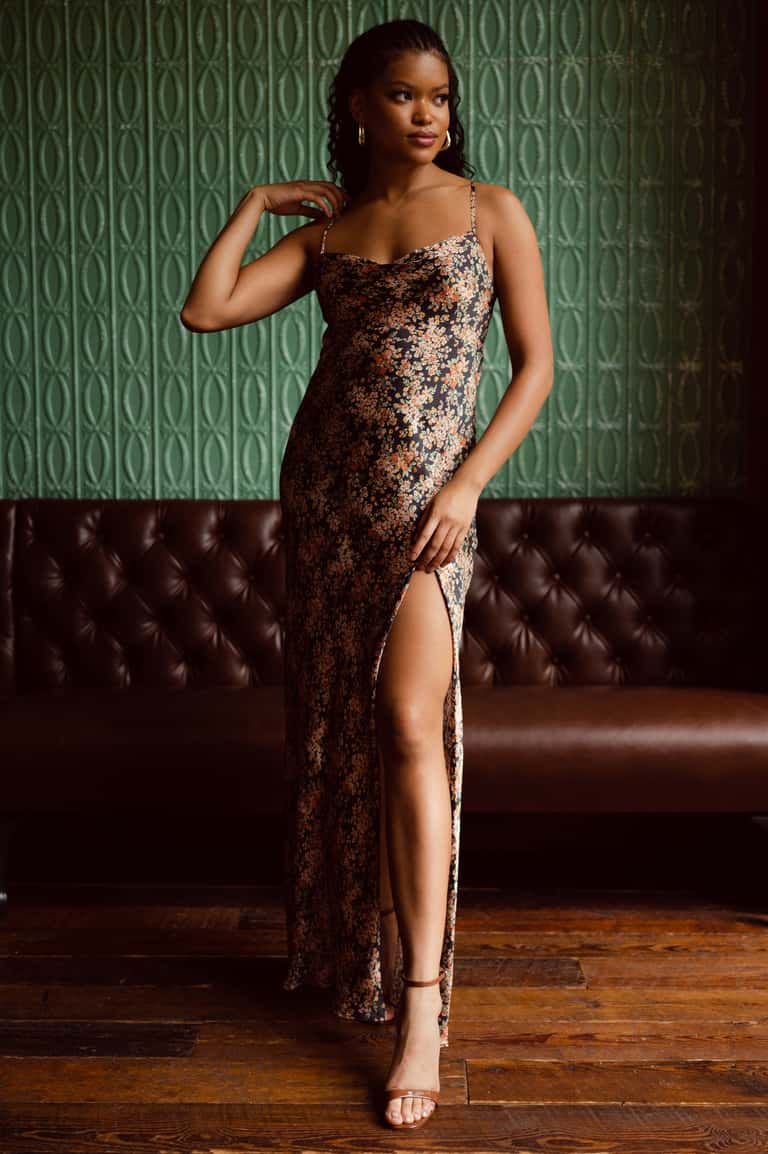 jenny yoo Ava Cypress Black Multi