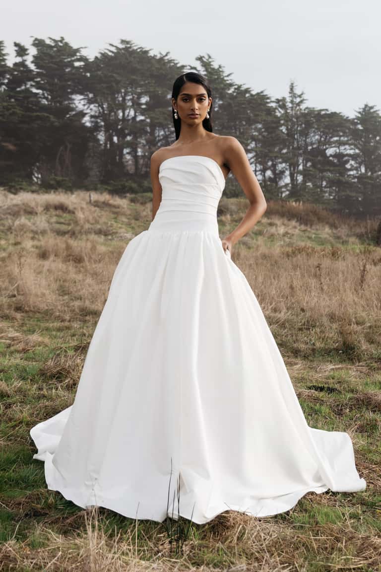 jenny yoo Charlotte Light Ivory