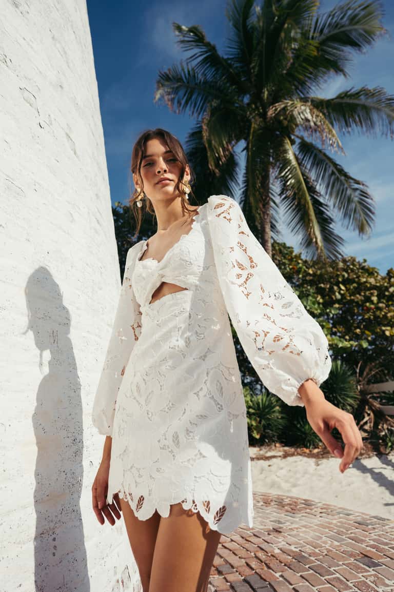 jenny yoo Chaya White