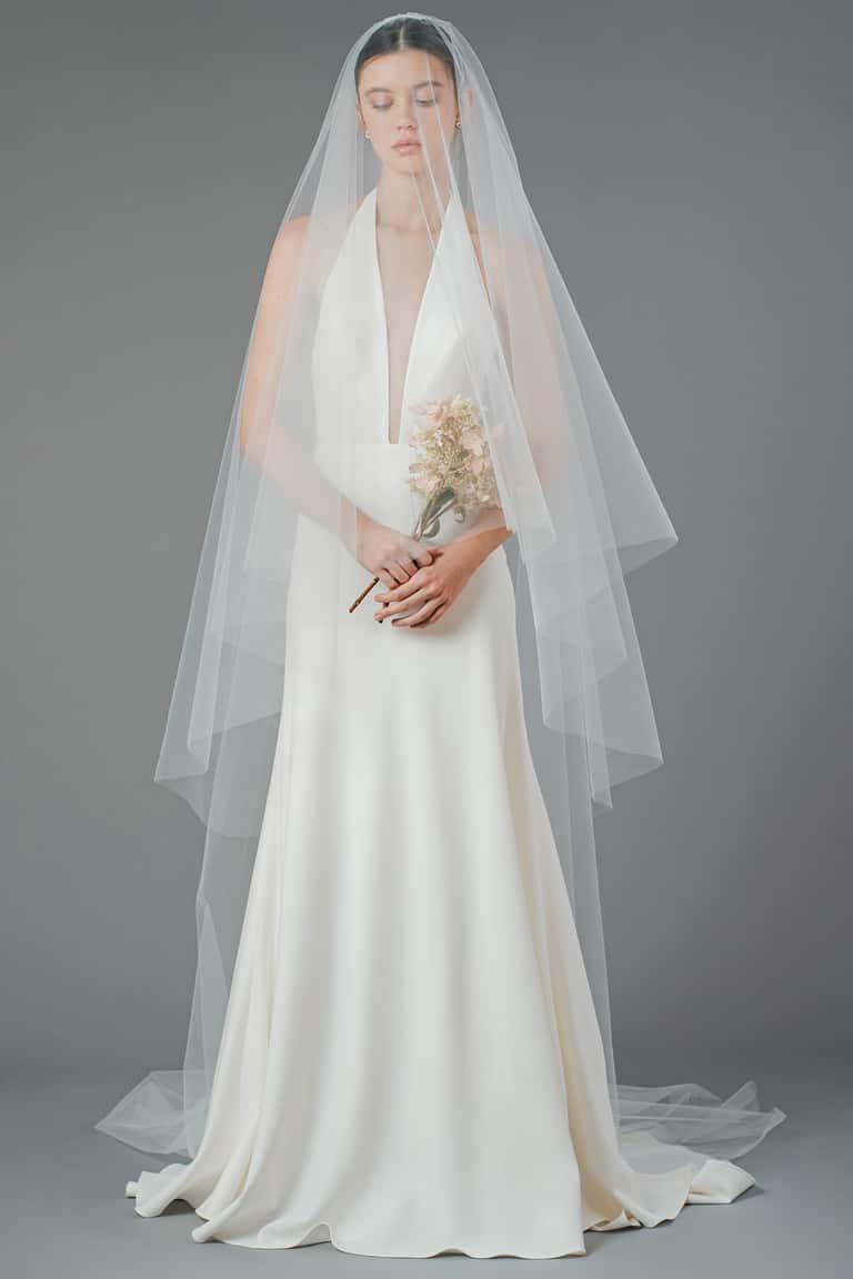 Jenny Yoo Constance Veil Ivory