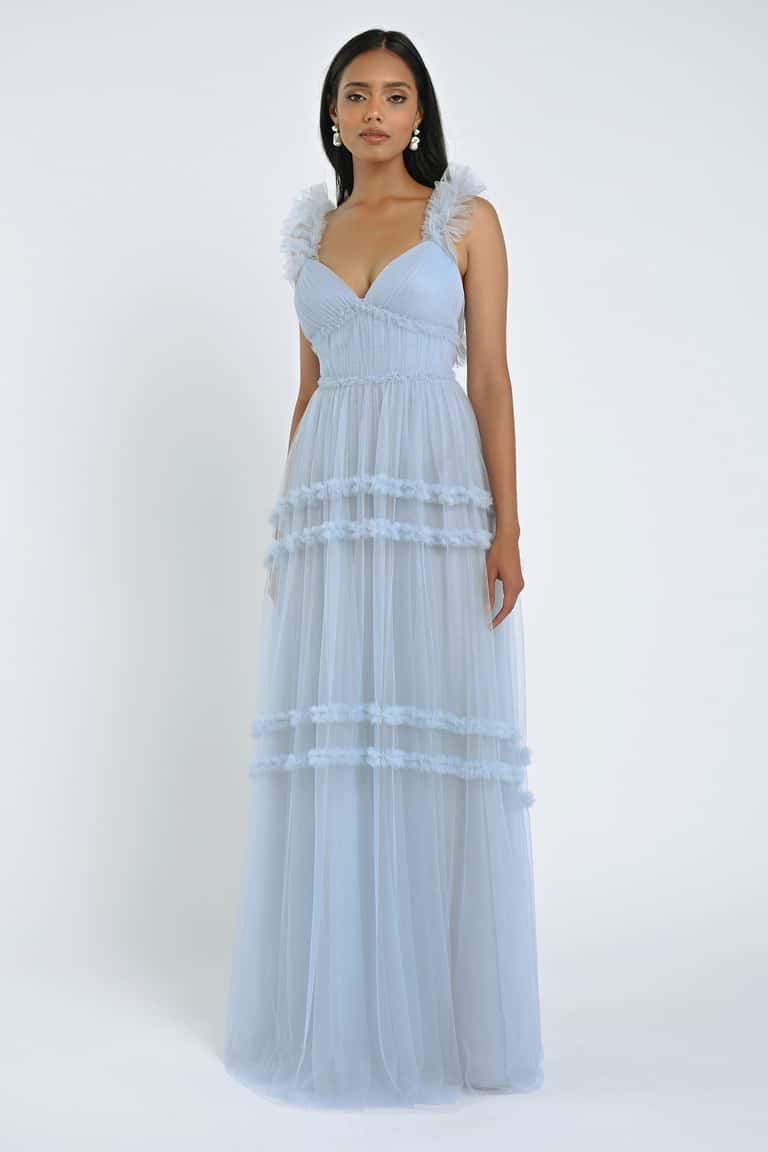 jenny yoo Graham Whisper Blue