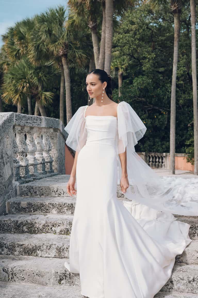Jenny Yoo Hayworth Cape Ivory