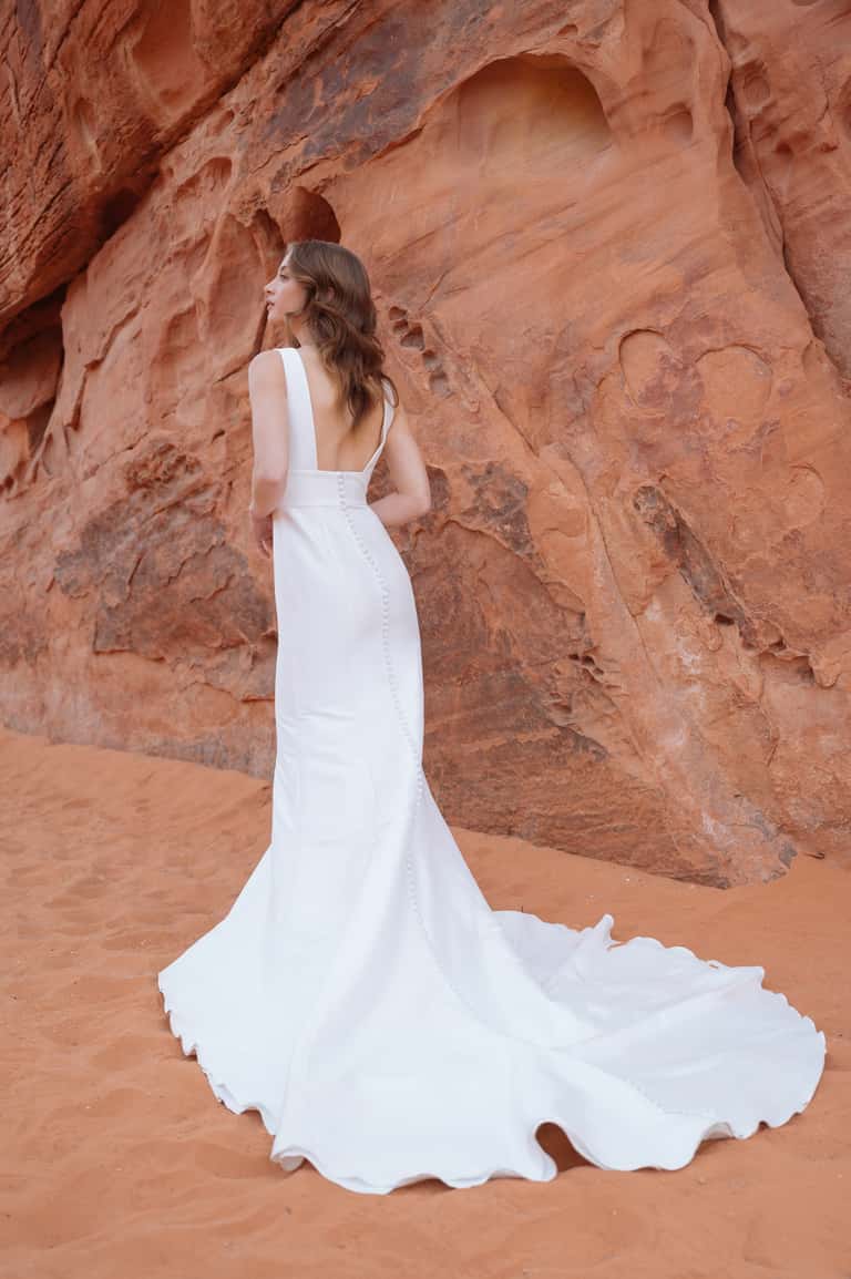 Jenny Yoo Ilana With Slit Ivory