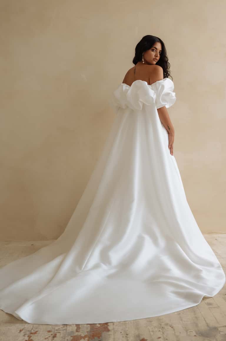 Jenny Yoo Jewel Cape Light Ivory