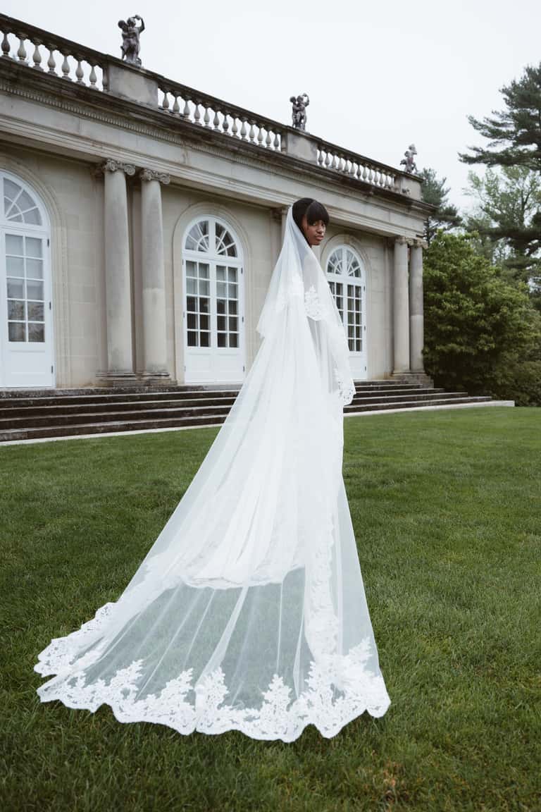 jenny yoo Judith Veil Ivory