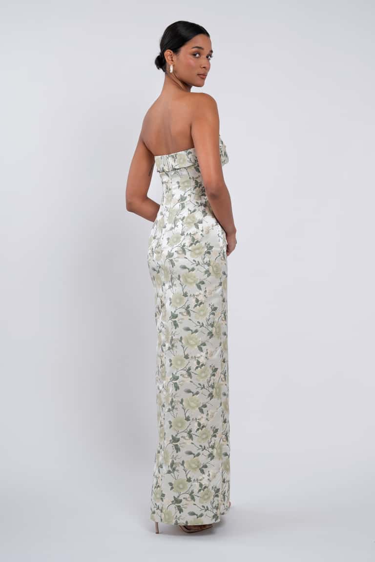 Jenny Yoo Kenna Matcha Sweetbriar Jacquard