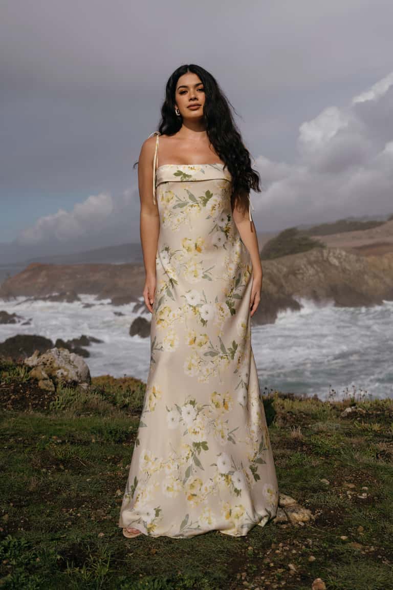 Jenny Yoo Landry Print Verona Floral Meadow Multi