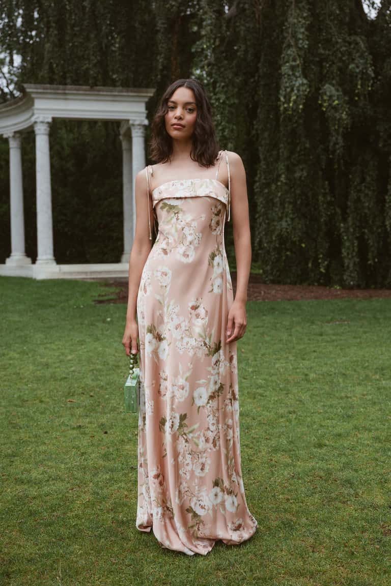 Jenny Yoo Landry Print Verona Floral Meadow Multi