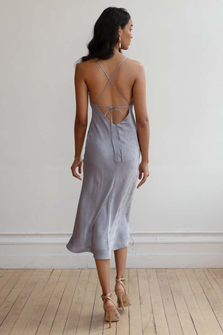 Jenny Yoo Leilani Clay Rosette Jacquard