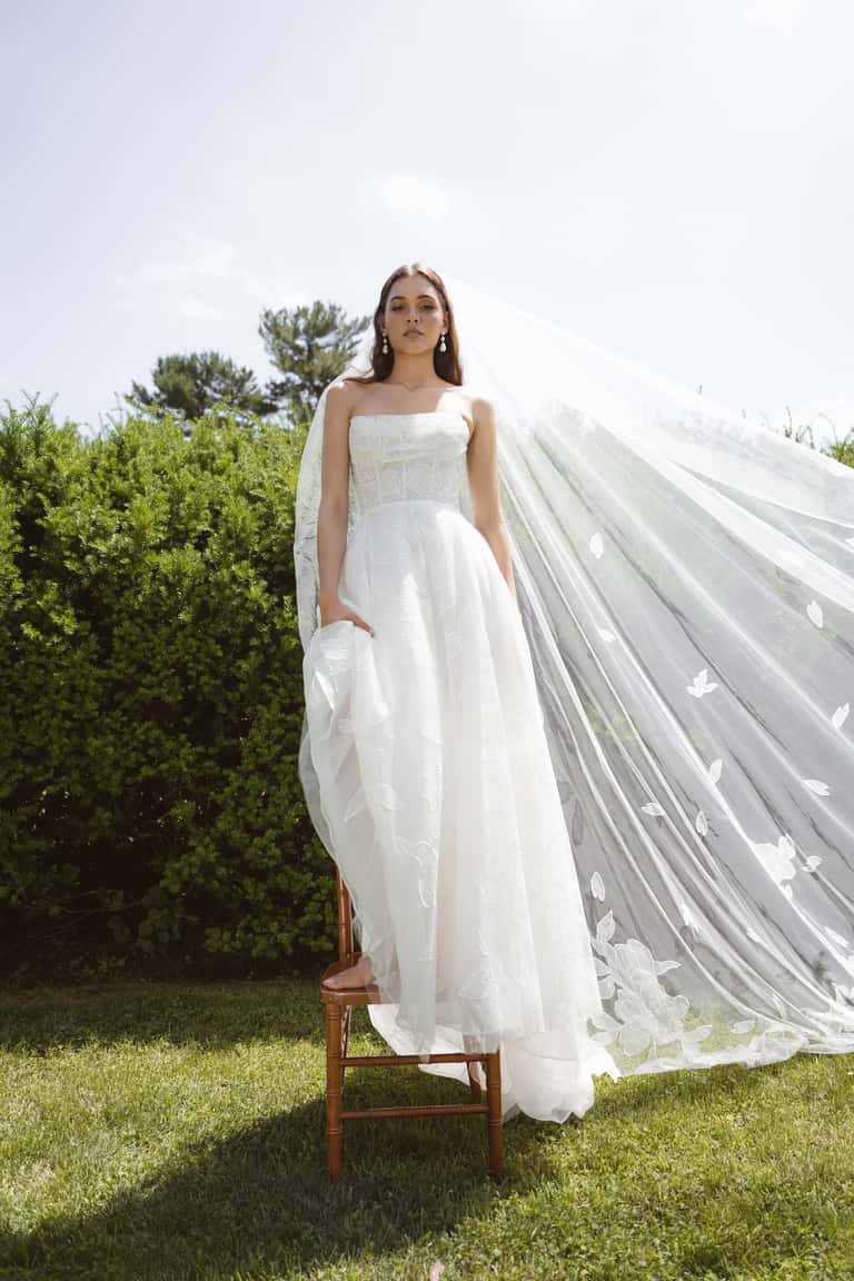 jenny yoo Lorelai Veil Ivory